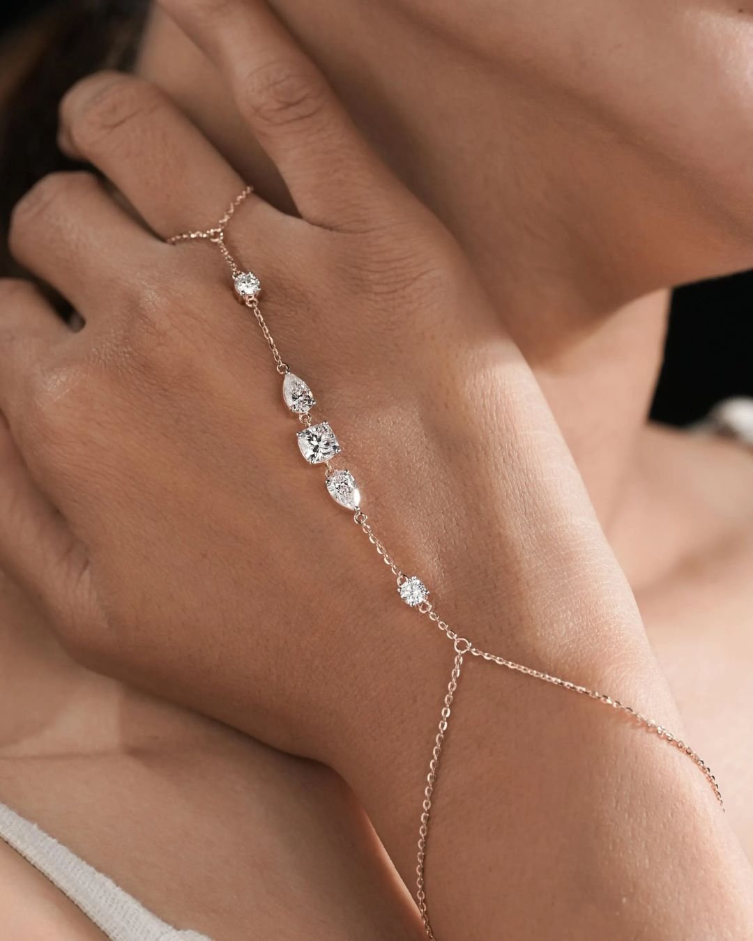 Multi Shape Hand Harness Bracelet - Image 2
