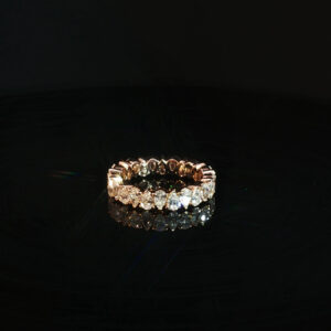 14K Gold Eternity Band with 2.31 CTW Diamonds
