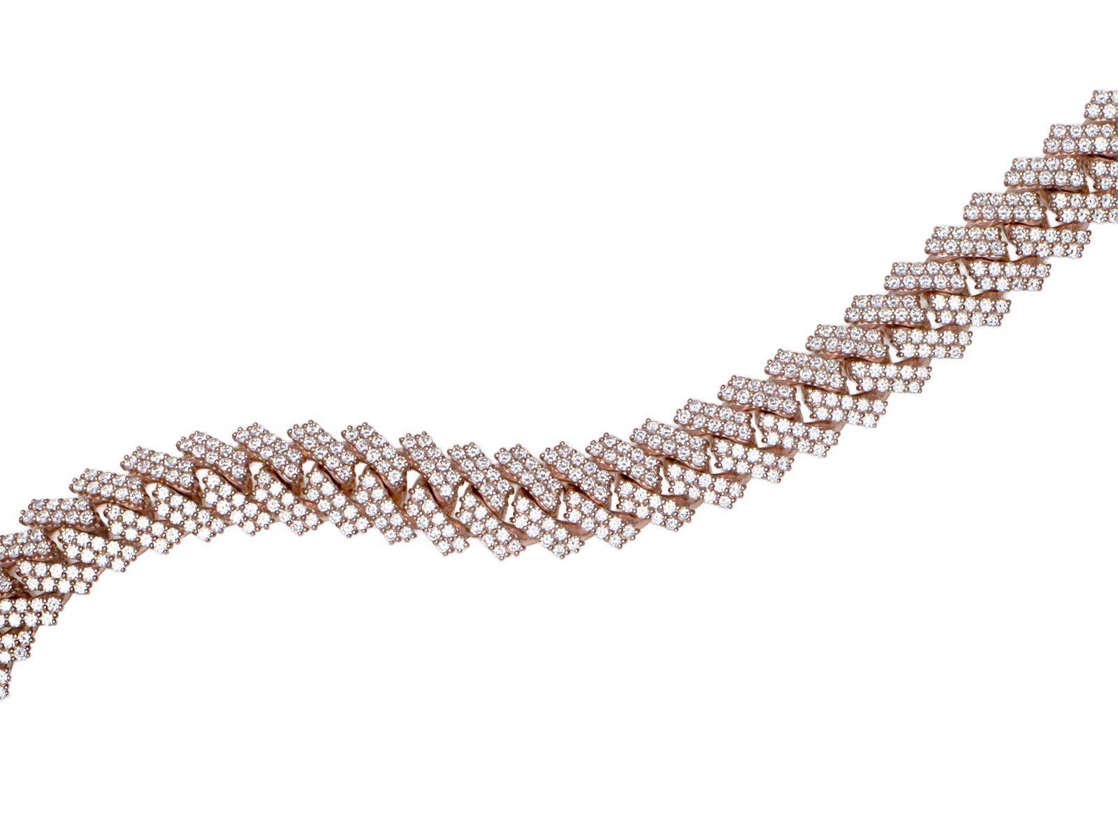 14K Gold Iced Diamond Rope Chain- 35.66CT - Image 3